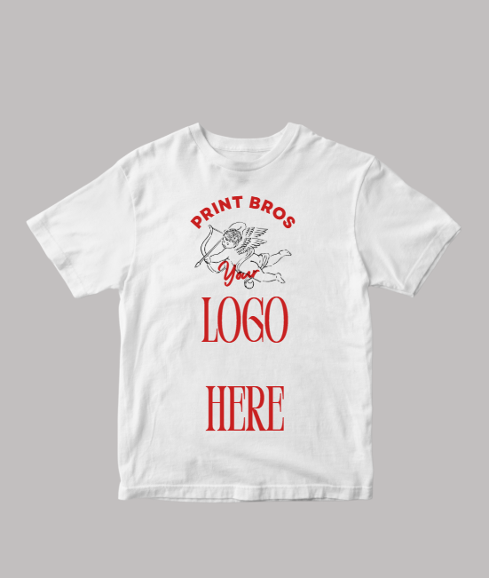 Custom Heavy Cotton T-Shirt (Front & Back)