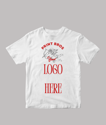 Custom Heavy Cotton T-Shirt (Front & Back)