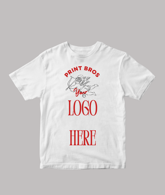 Custom Heavy Cotton T-Shirt (Front & Back)